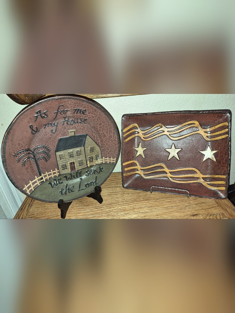 Rare 2 Piece Plate Set, Ragon House, Excellent Condition!